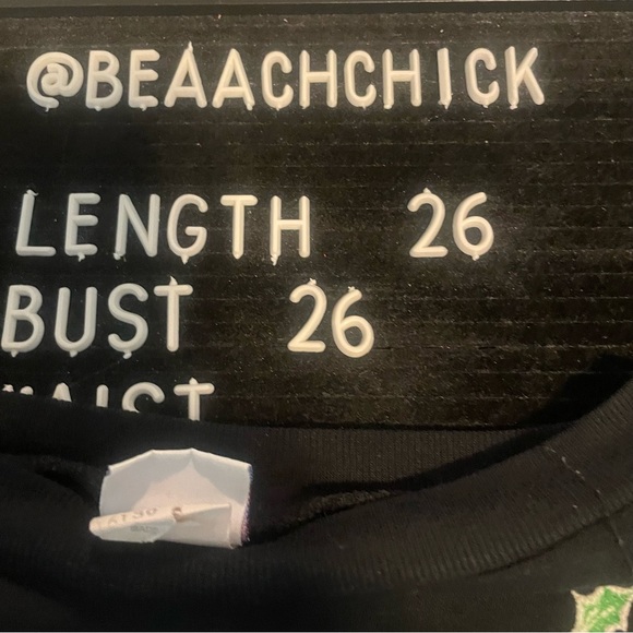 Vintage Land & Sea Ugly Christmas Puff Paint Sweatshirt Black Women’s XL - Picture 6 of 6